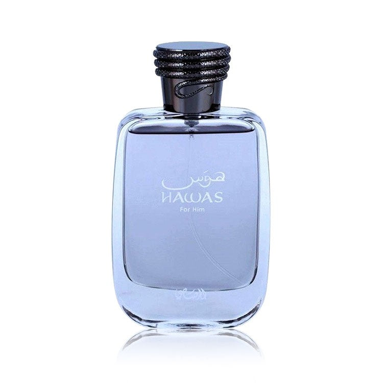 RASASI - HAWAS MEN 100 ML - EAU DE PARFUM  رصاصي - هوس للرجال