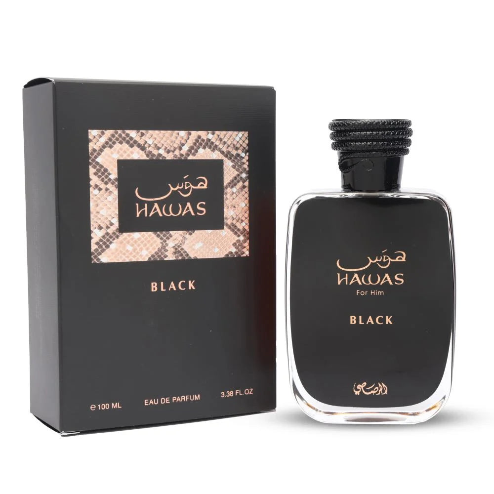 هوس بلاك رجالي 100مل  HAWAS BLACK FOR HIM 100 ML